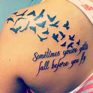 Female Tattoo Quotes About Strength