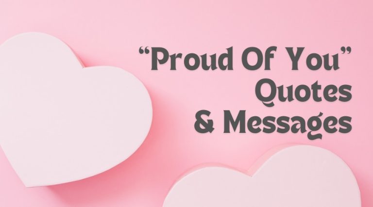 Proud Of You Quotes