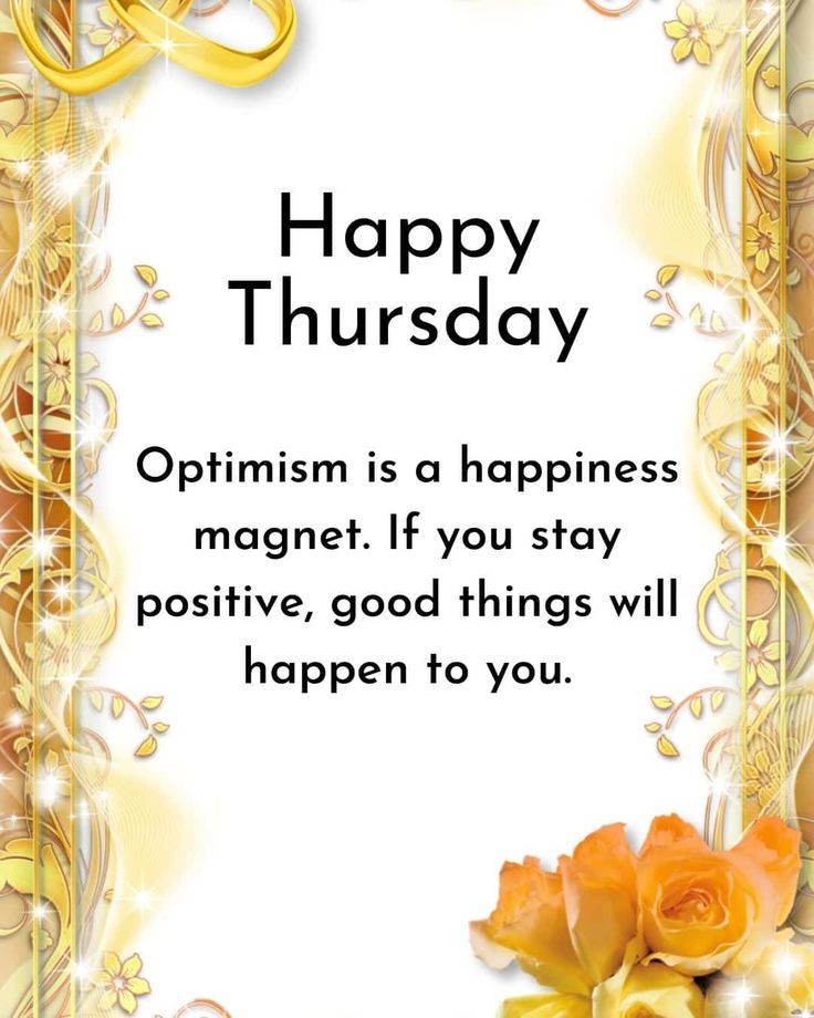 Motivational Happy Thursday Quotes And Messages