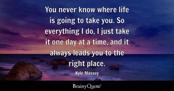 One Day At A Time Quotes And Messages