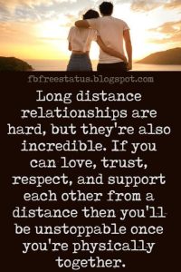 Trust Long Distance Relationship Quotes And Messages