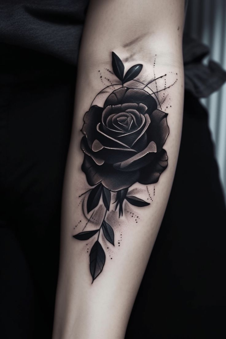 Black Rose Tattoo Meaning