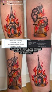 Burning Tattoos Meaning