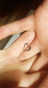 Couple Finger Tattoos