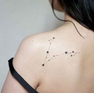 Pisces Constellation Tattoos