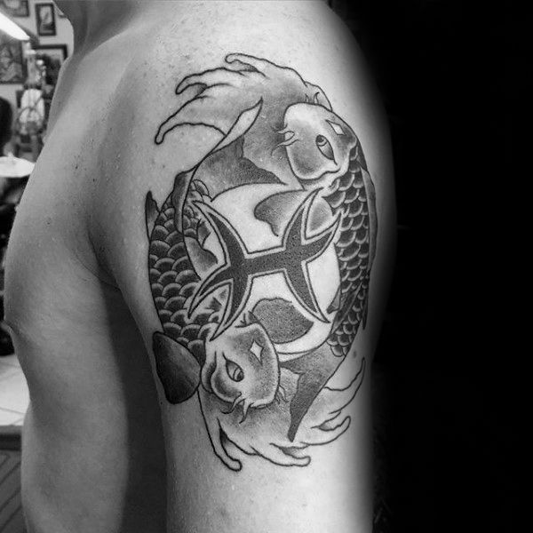 Pisces Male Tattoos