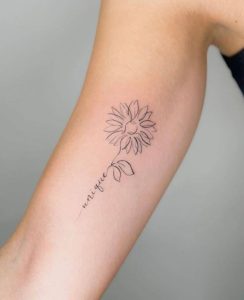 Sunflower Tattoo Meaning